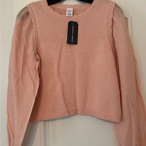 Nordstrom Pink Peach Melrose and Market Sweater Sz Small
